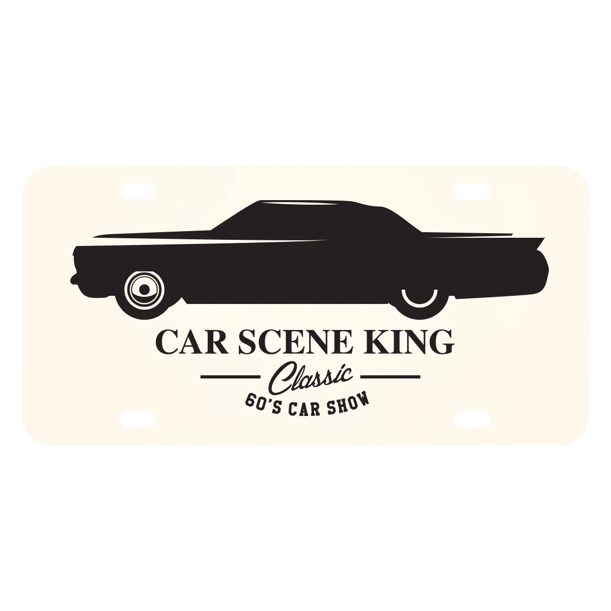 Custom License Plate 0.075