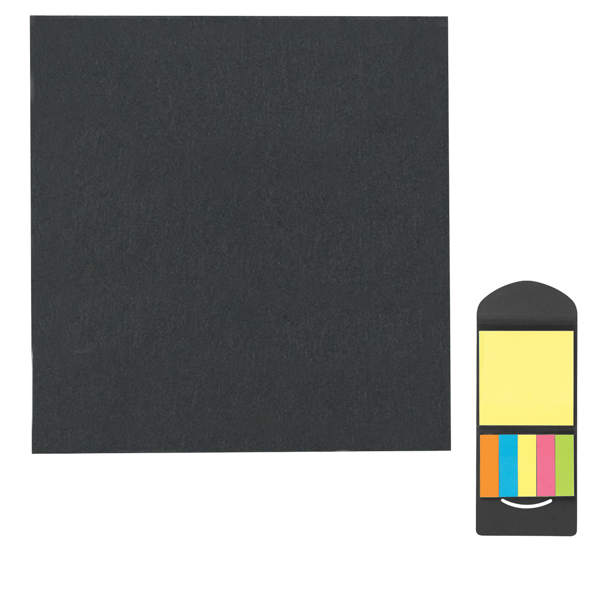 Sticky Notes And Flags In Pocket Case
