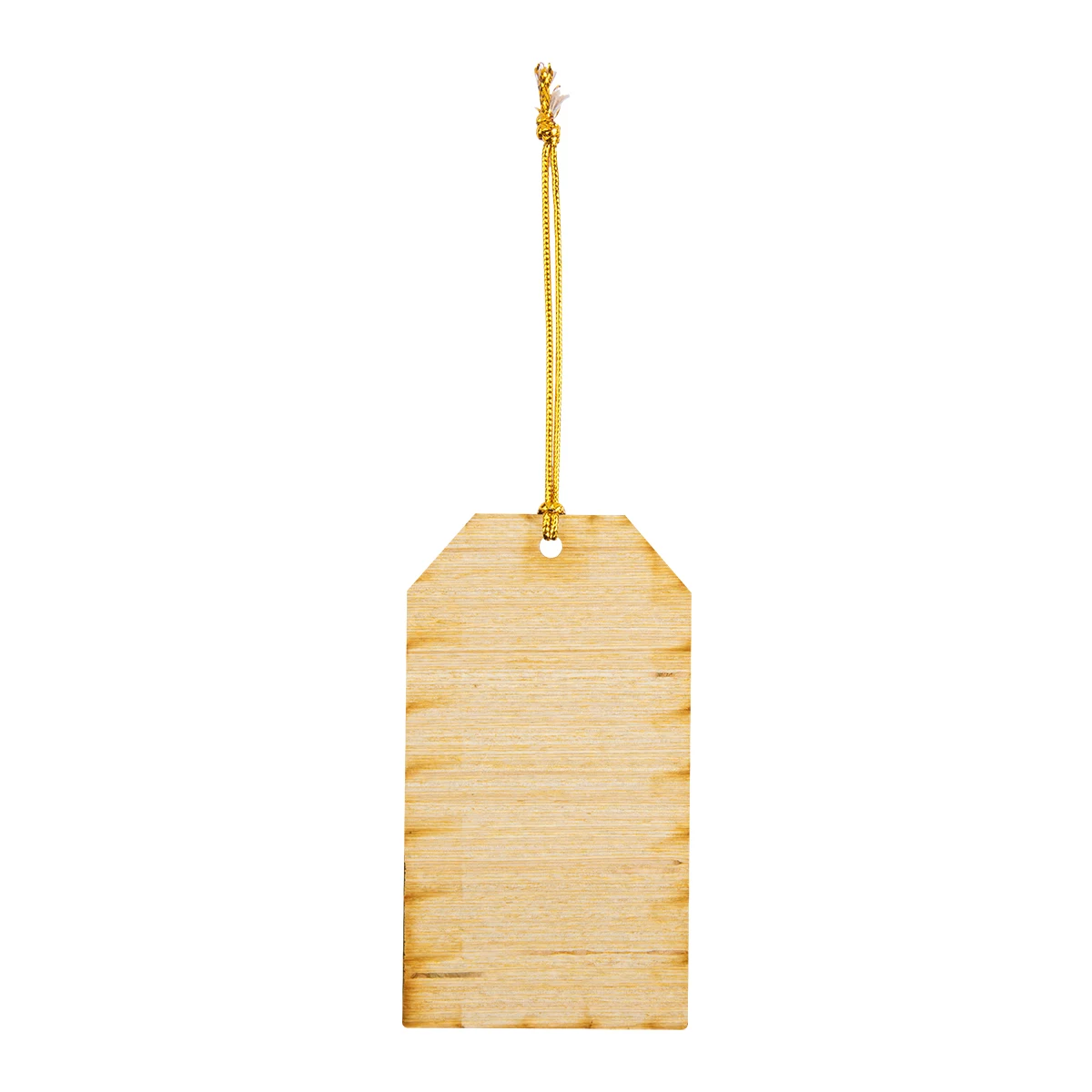 Wood Ornament - Gift Tag