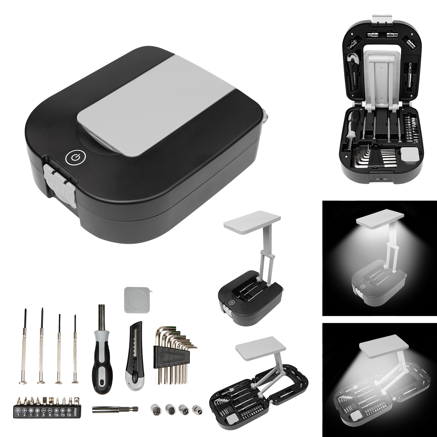 30 Piece Tool Kit With Light