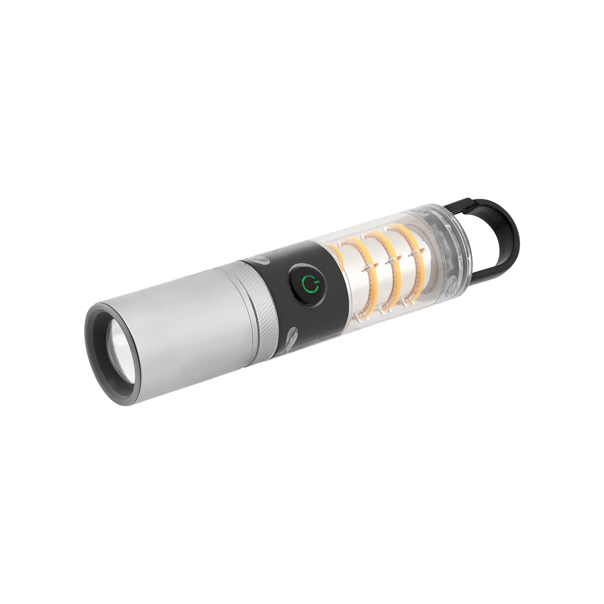 LED Lantern Flashlight With Carabiner