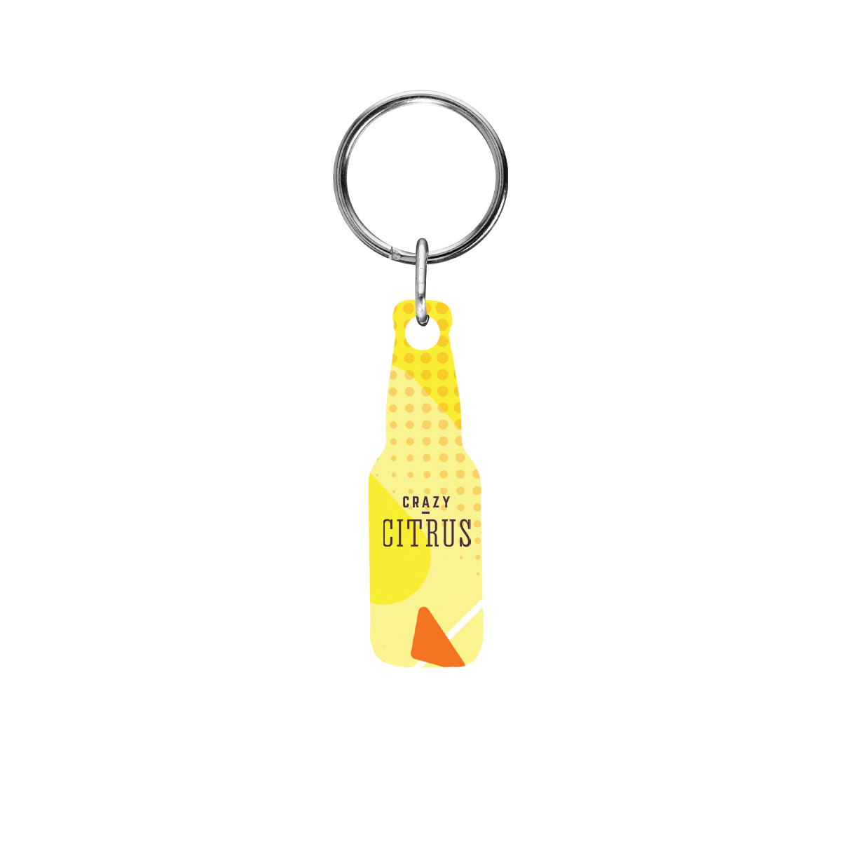 Full Color Wood Key Tag - 2"