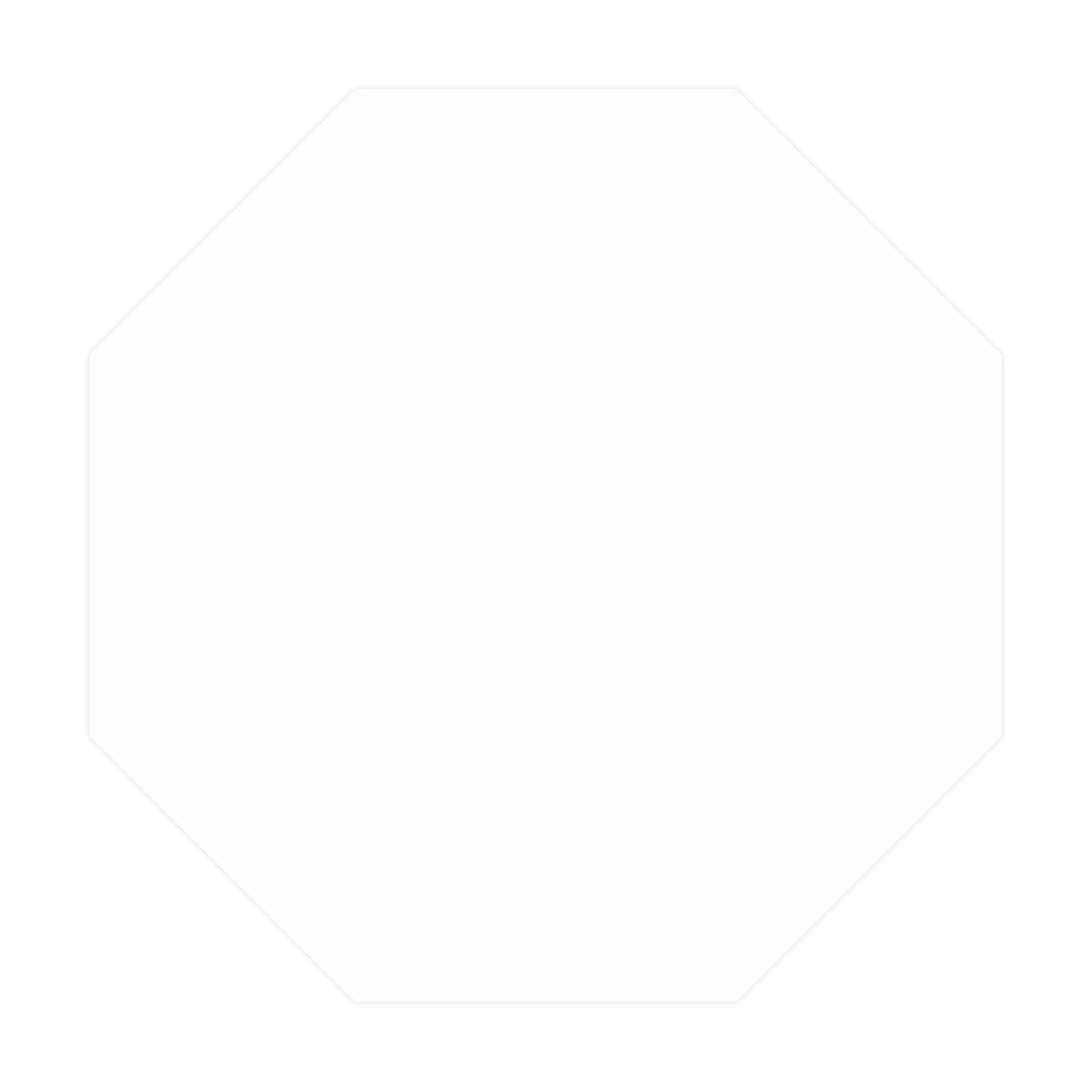 Octagon Paper Coaster