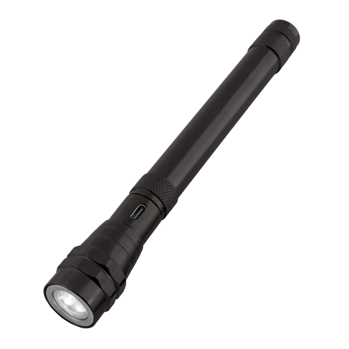 Telescopic Rechargeable Recycled Aluminum Flashlight With Magnet 2.0
