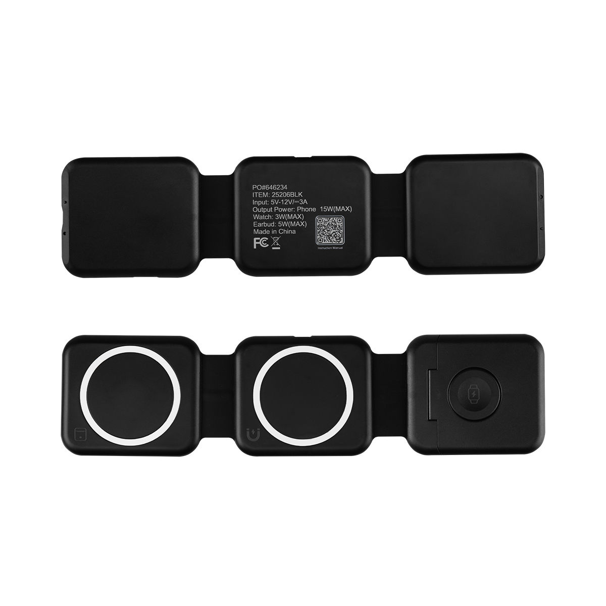 Tri-Fold Wireless Multi-Charger
