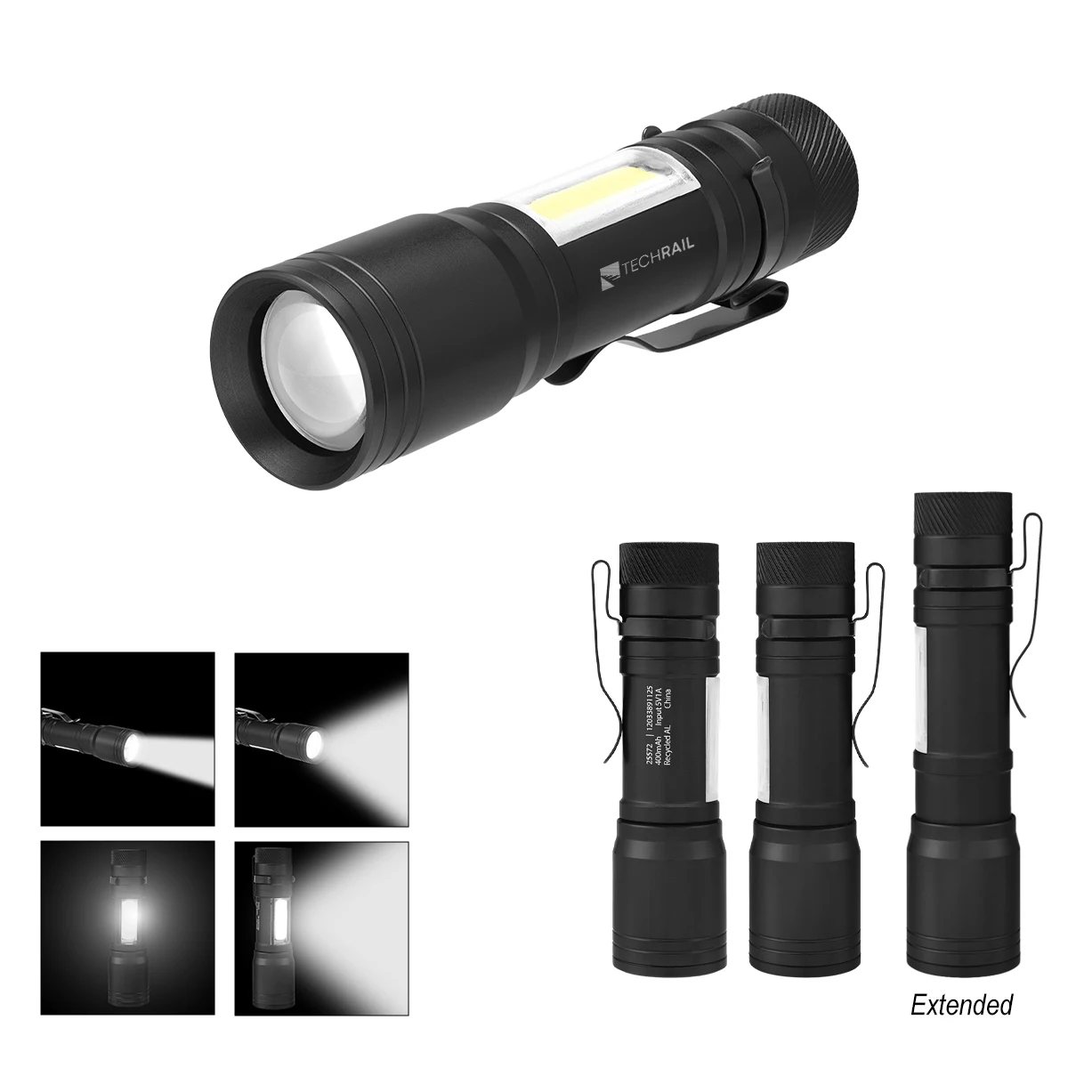 Rechargeable Freeport Focus Flashlight 2.0