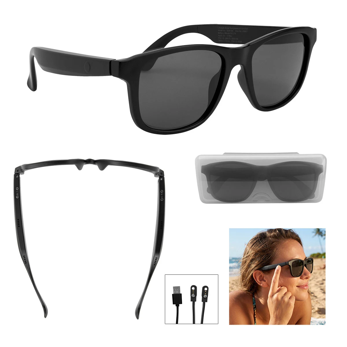 AI Translator Sunglasses With Speaker