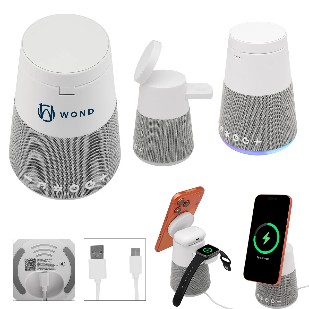 Astro Light Up Speaker Multi-Charging Sound Machine