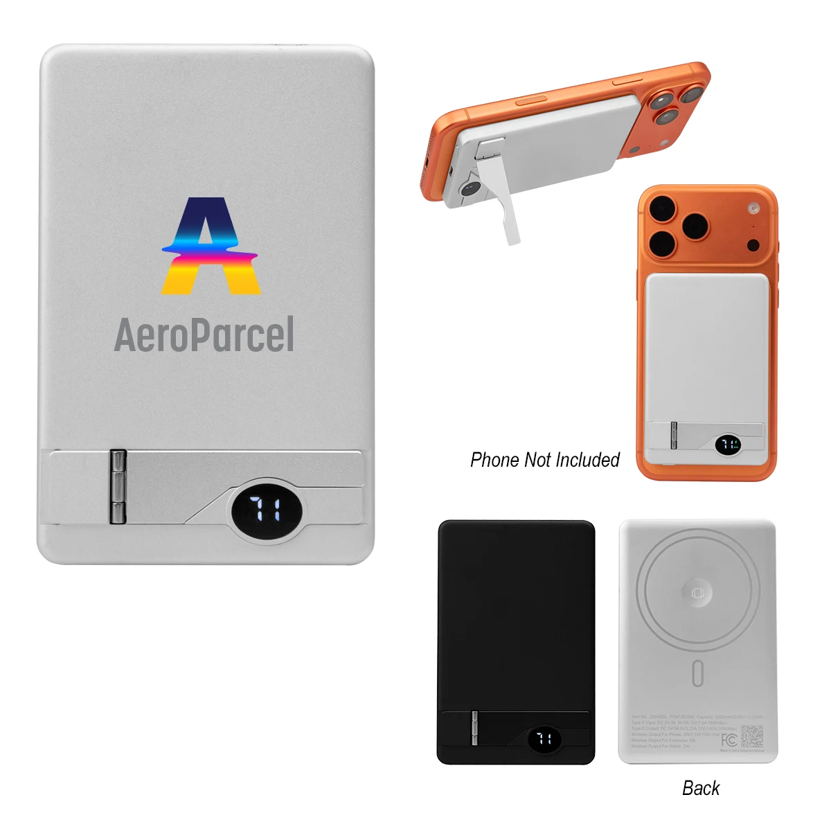 5,000 mAh Mag Max Multi-Charge Power Bank