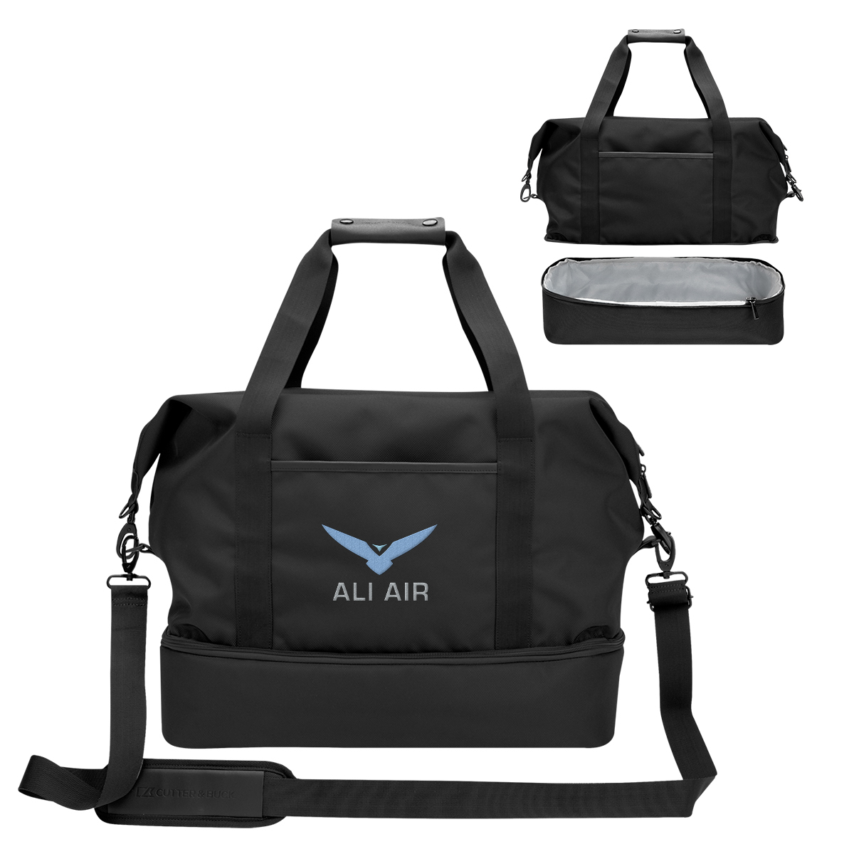 Cutter & Buck® Travel Collection Drop Bottom Weekender