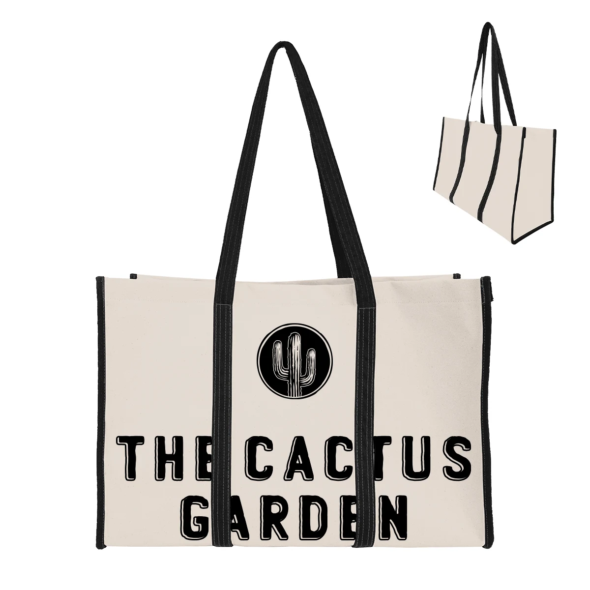 Recycled Canvas Wrap Around Tote Bag