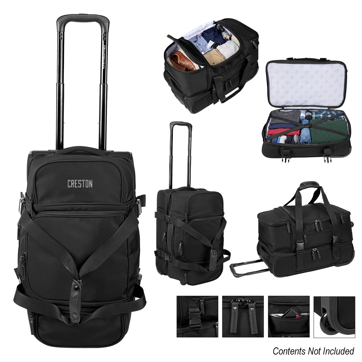 Cutter & Buck Active Collection Rolling Duffel Bag