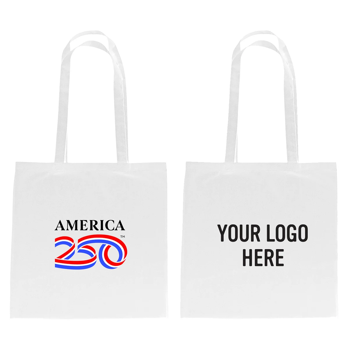 America250™ 100% 4 Oz. Cotton Tote Bag