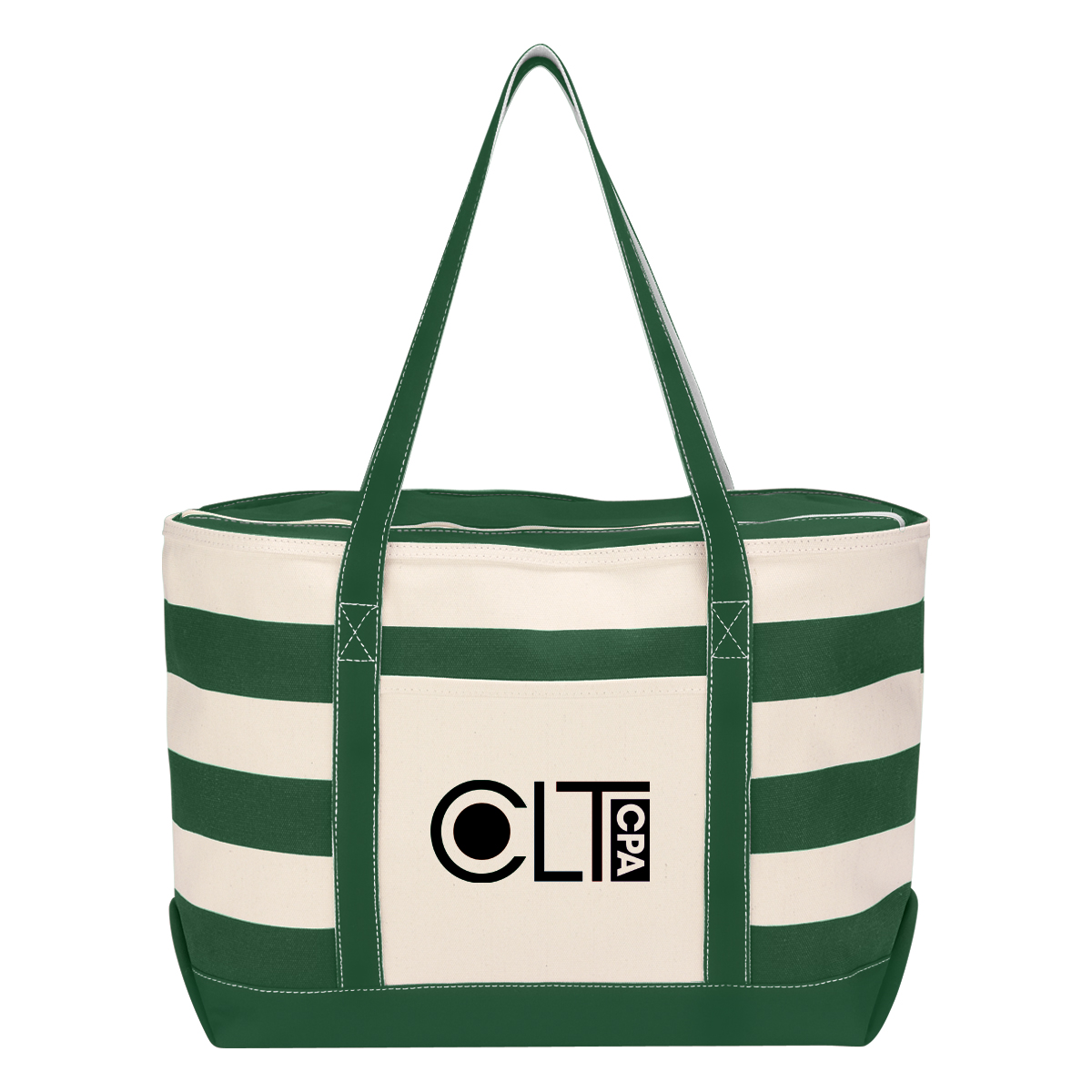 18 Oz. Cotton Canvas Nautical Tote Bag