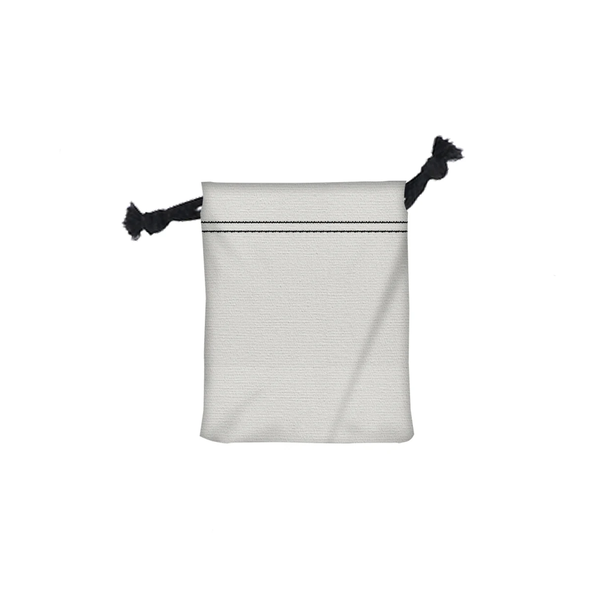 5" W X 6" H Canvas Drawstring Bag
