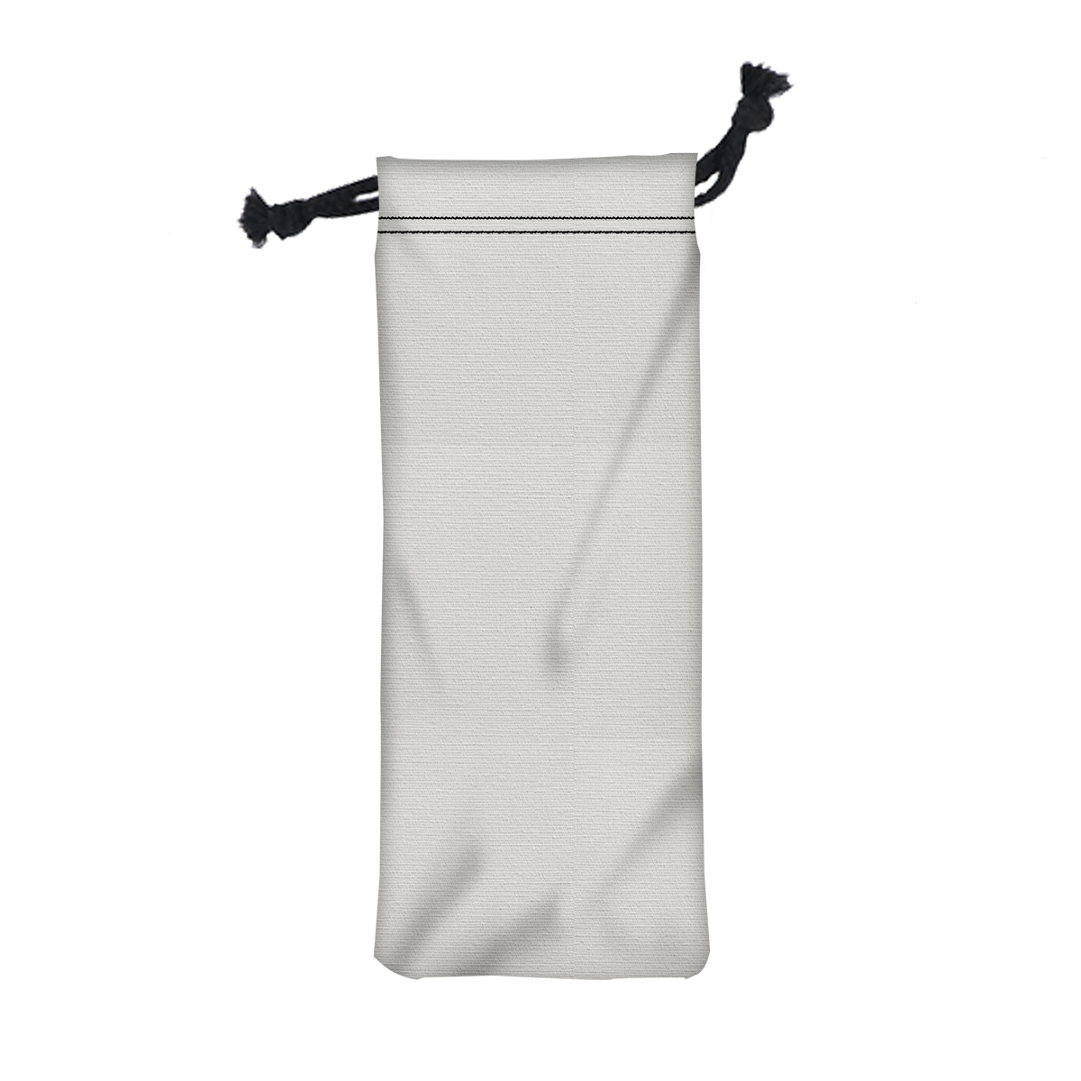 6" W X 15.5" H Wine Drawstring Bag