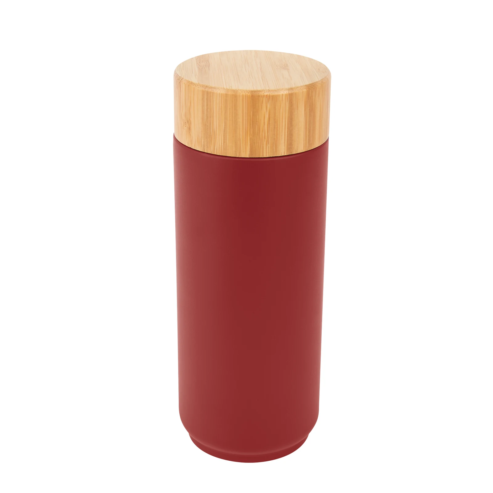 16 Oz. Stainless Steel Lexington Bottle With Bamboo Lid