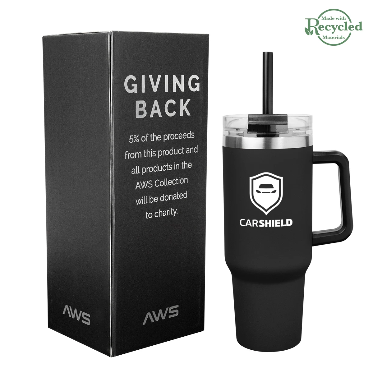 40 Oz. AWS Intrepid Stainless Steel Tumbler