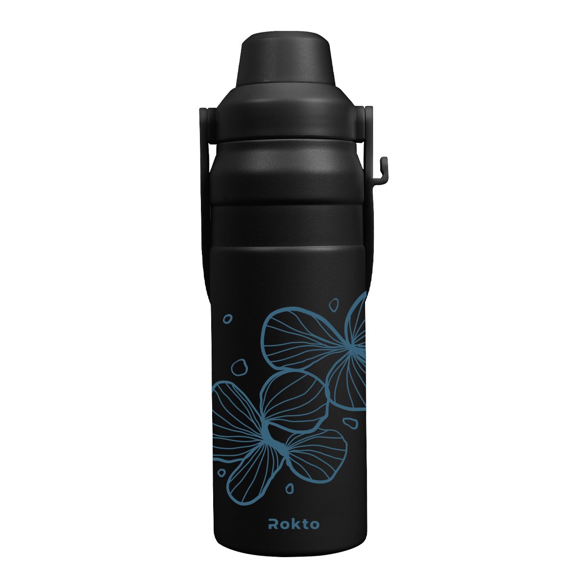 24 Oz. Summit Sip Recycled Stainless Steel Bottle With Easy Carry Handle