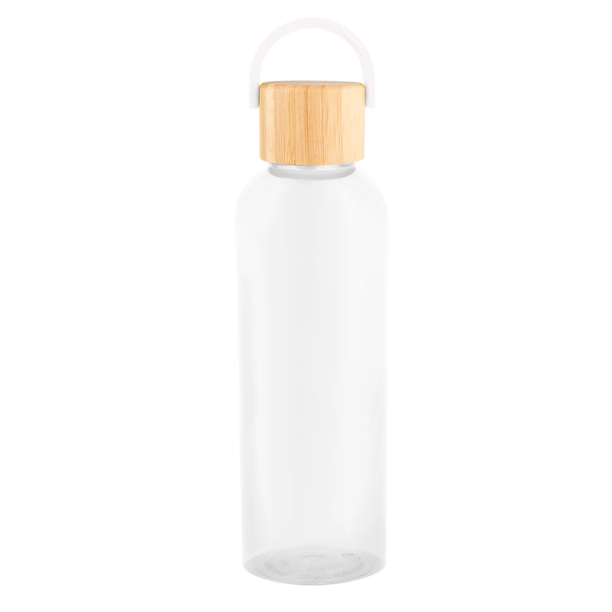 20 Oz. Ally rPET Bottle With Bamboo Lid And Easy Carry Handle