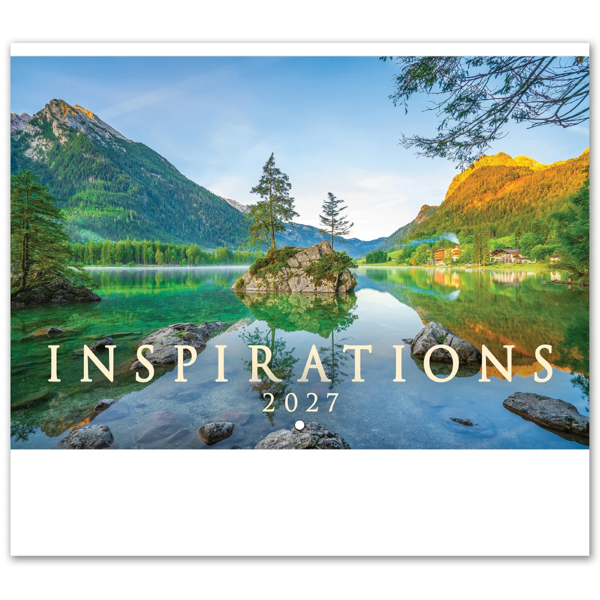 Inspirations Stapled Wall Calendar