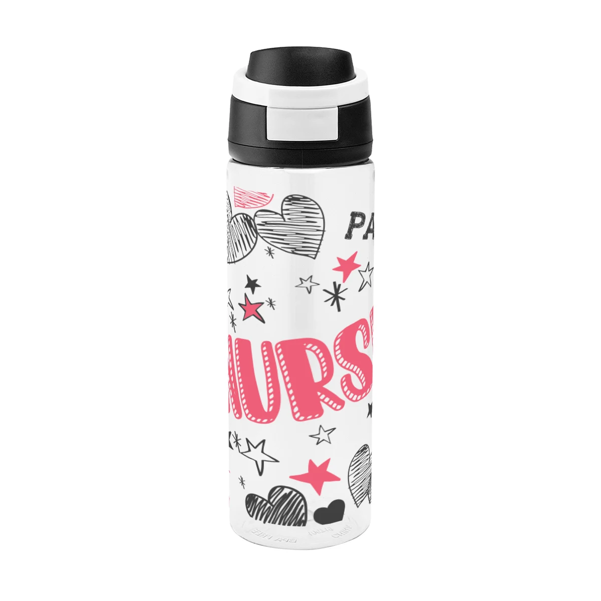 24 Oz. Full Color Pop Sip rPET Bottle