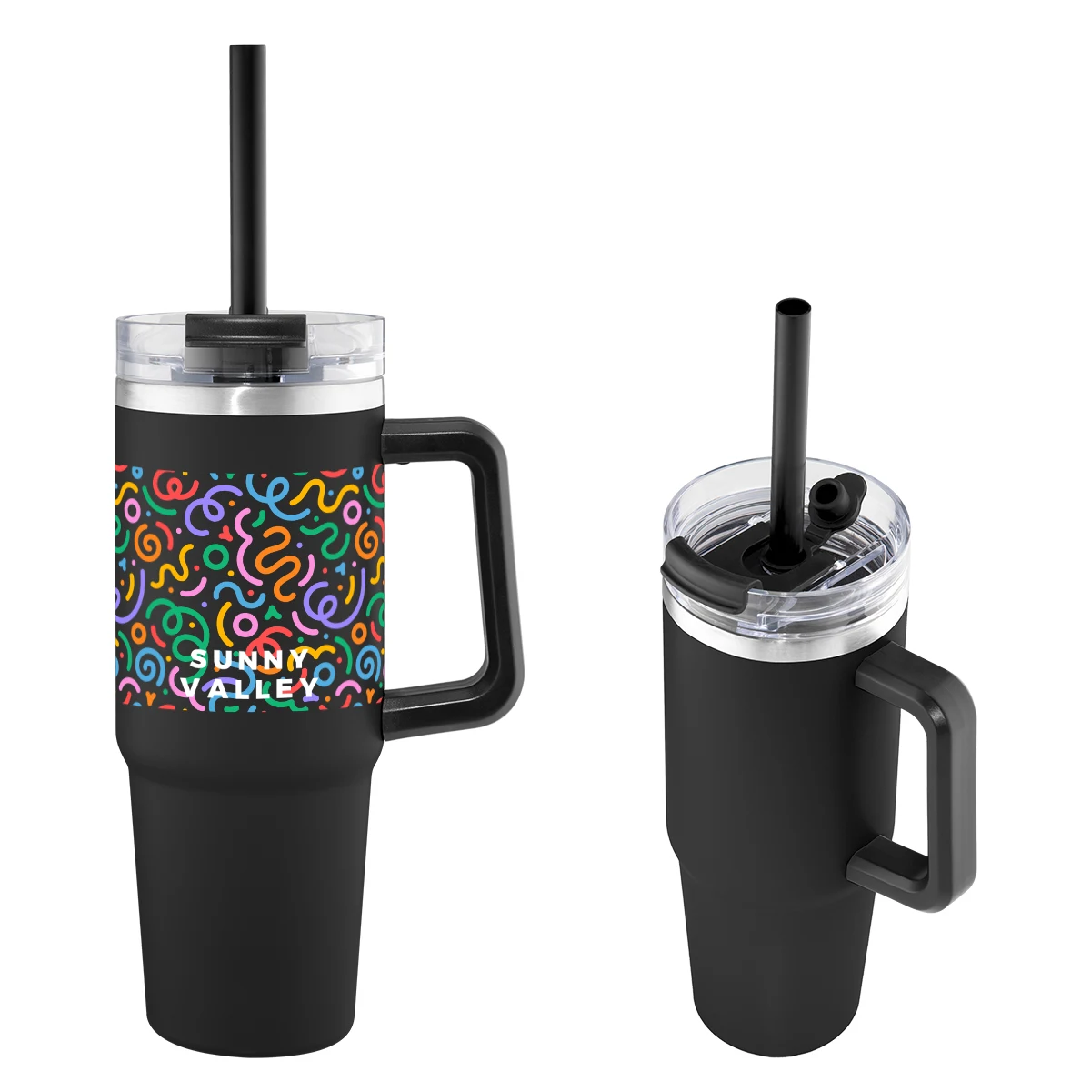 30 Oz. Full Color Intrepid Recycled Stainless Steel Tumbler
