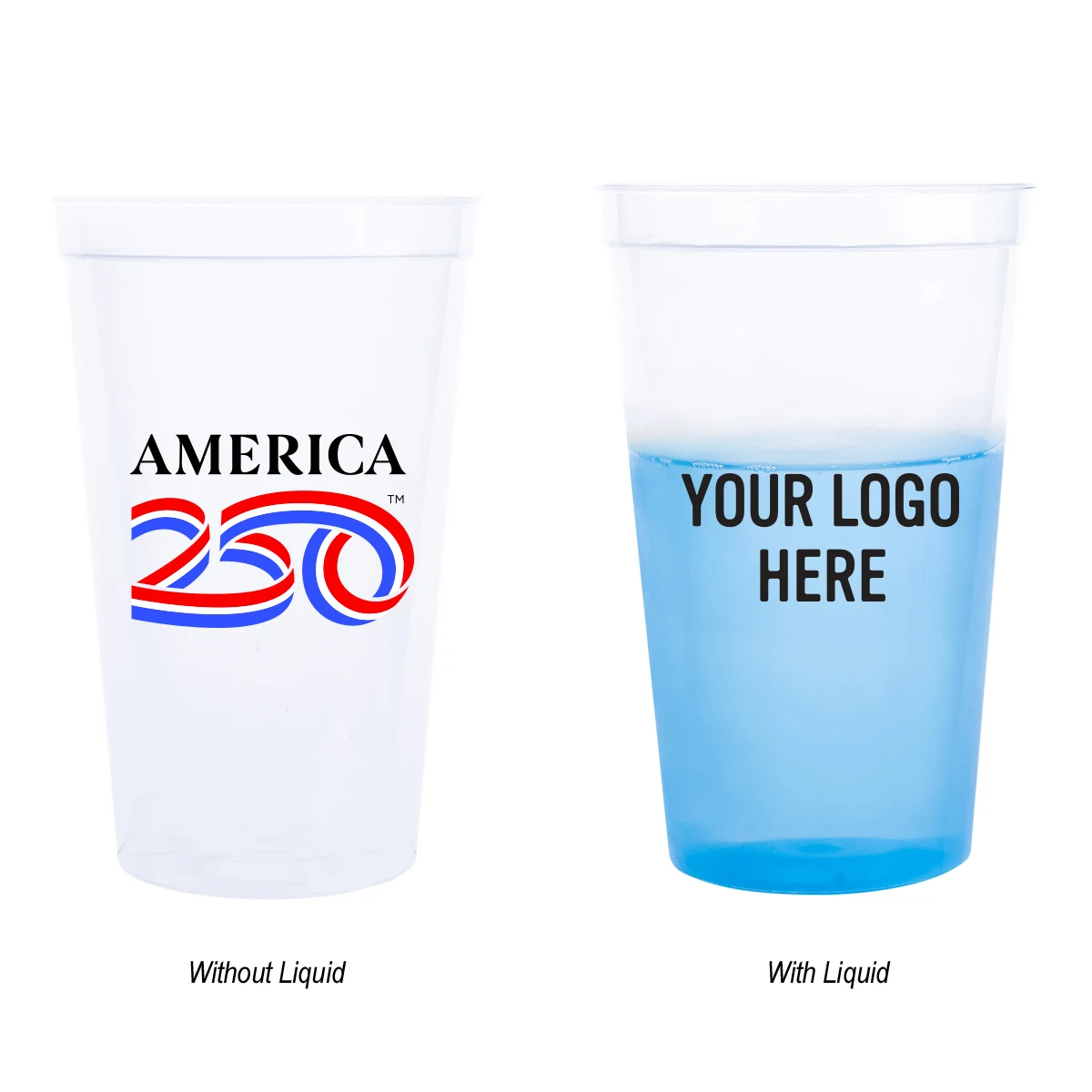 America250™ - 22 OZ. Full Color Mood Stadium Cup