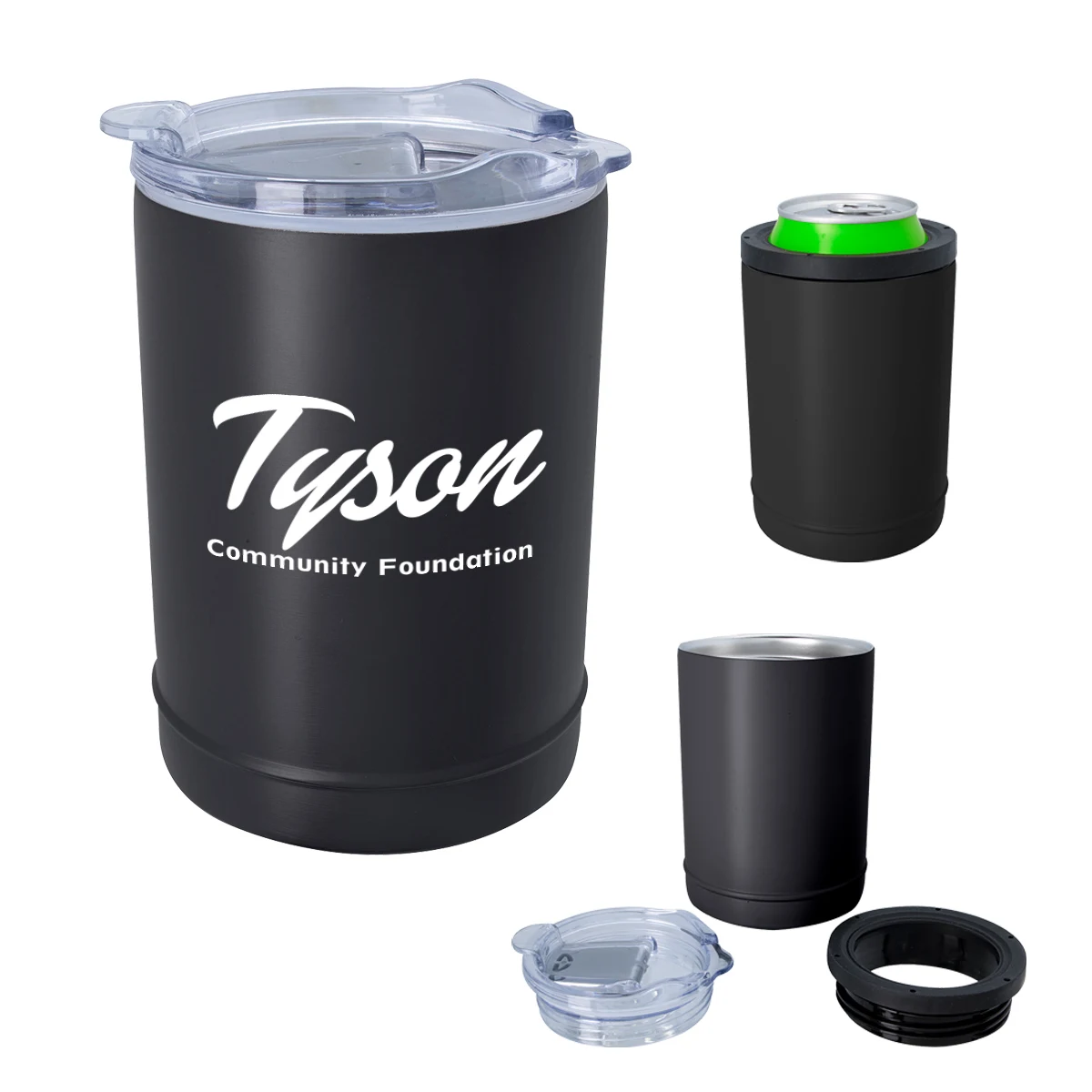 2-In-1 Copper Insulated Beverage Holder And Tumbler