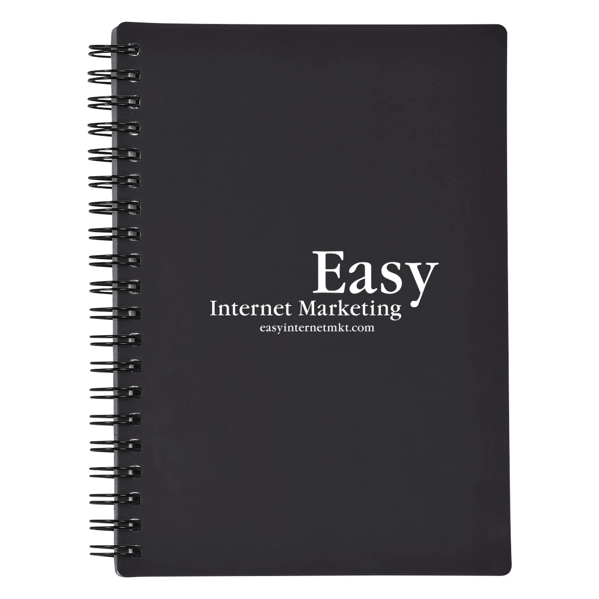 RUBBERY SPIRAL NOTEBOOK