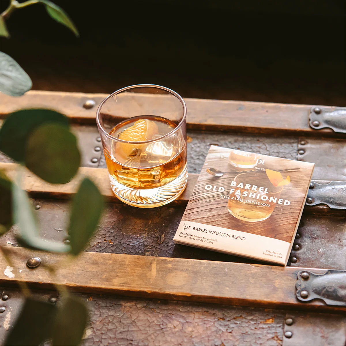Barrel Old Fashioned Cocktail Infusion Drink Packet