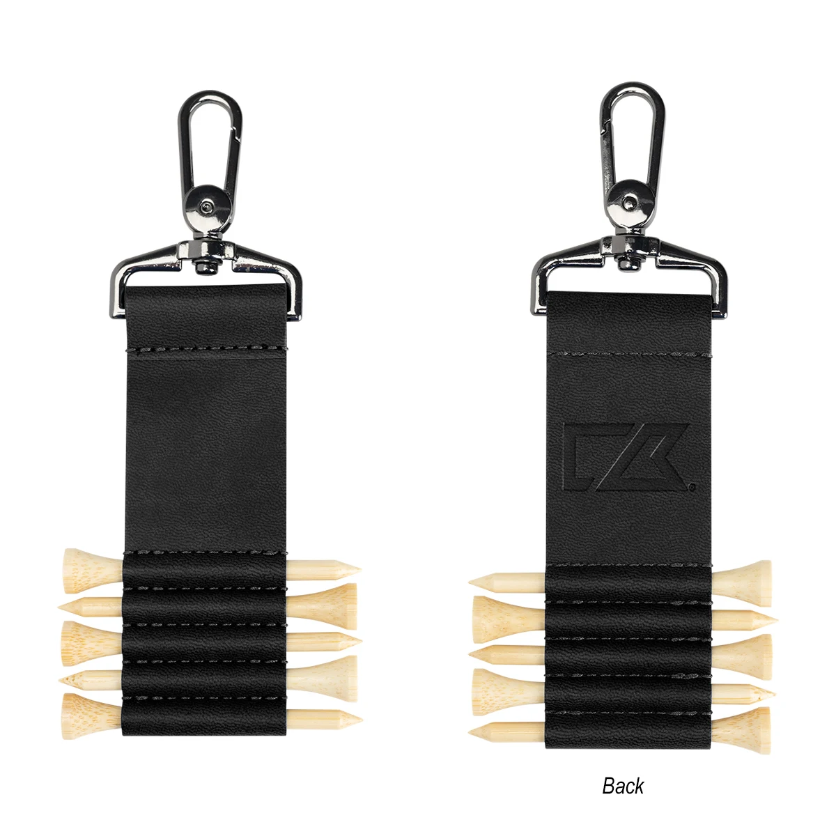 Cutter & Buck® rPET And Bamboo Golf Tee Set Keychain