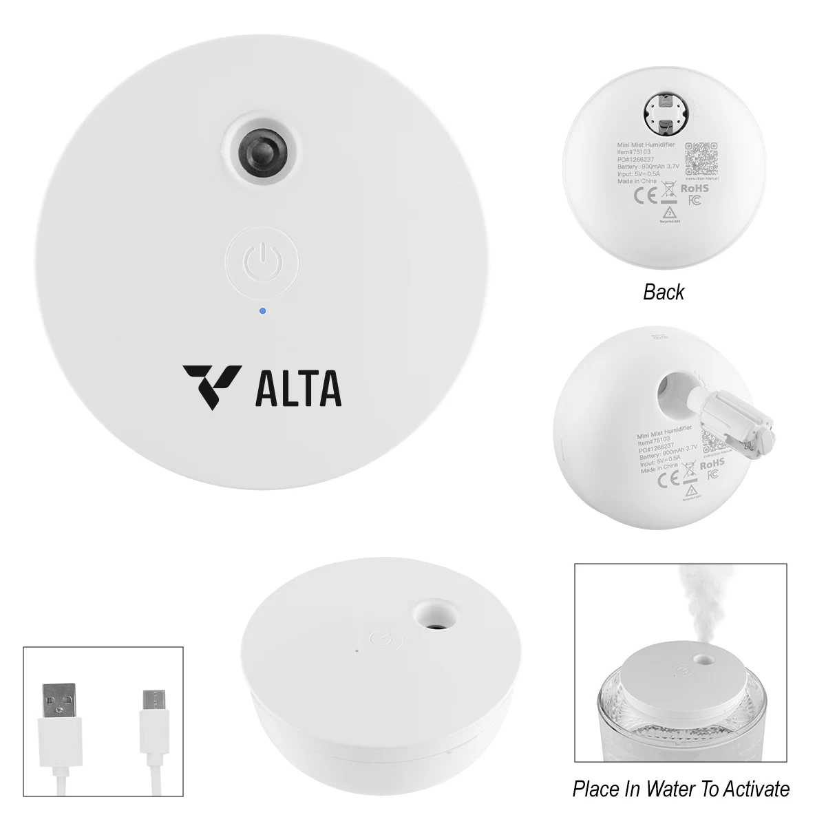 rABS Mini Mist Humidifier