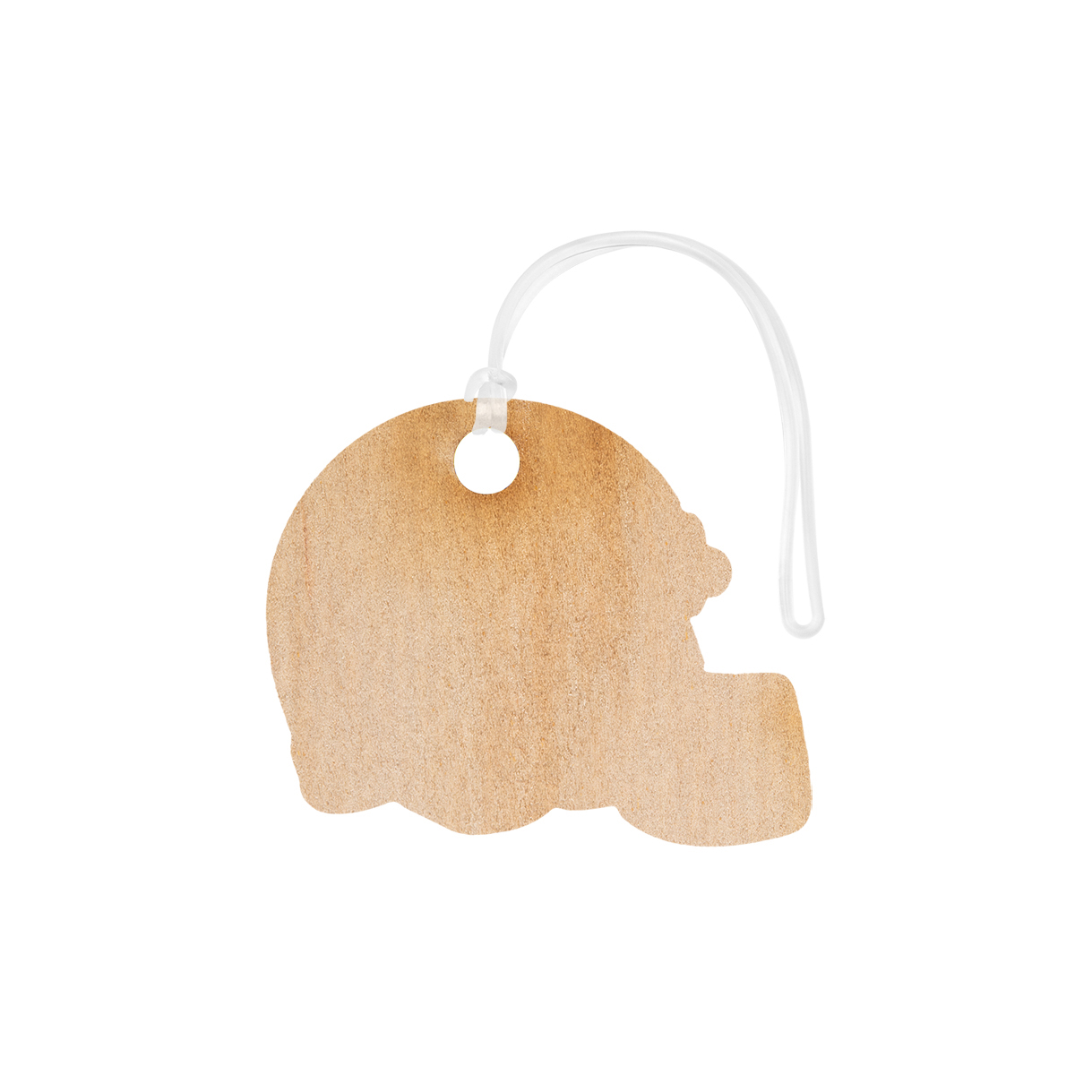 Full Color Wood Bag Tag - 9"
