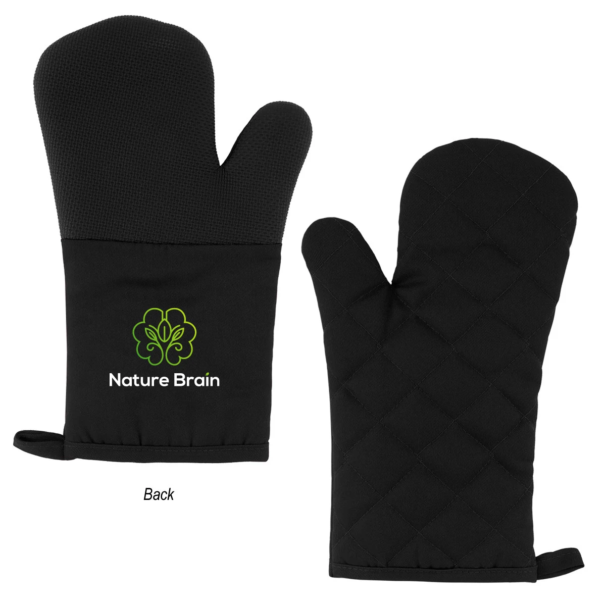 Anti-Slip rPET Oven Mitt