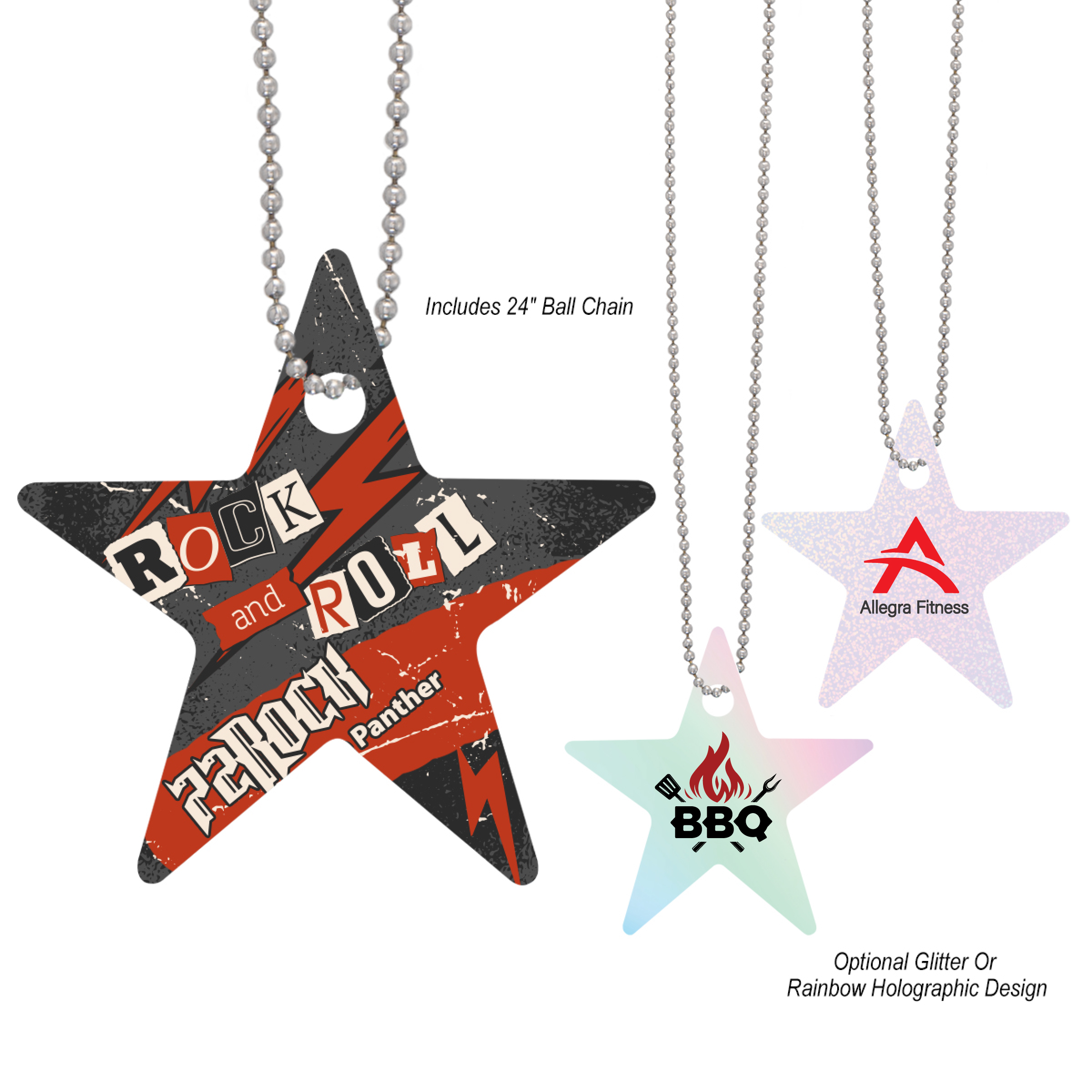 Acrylic Charm - Star