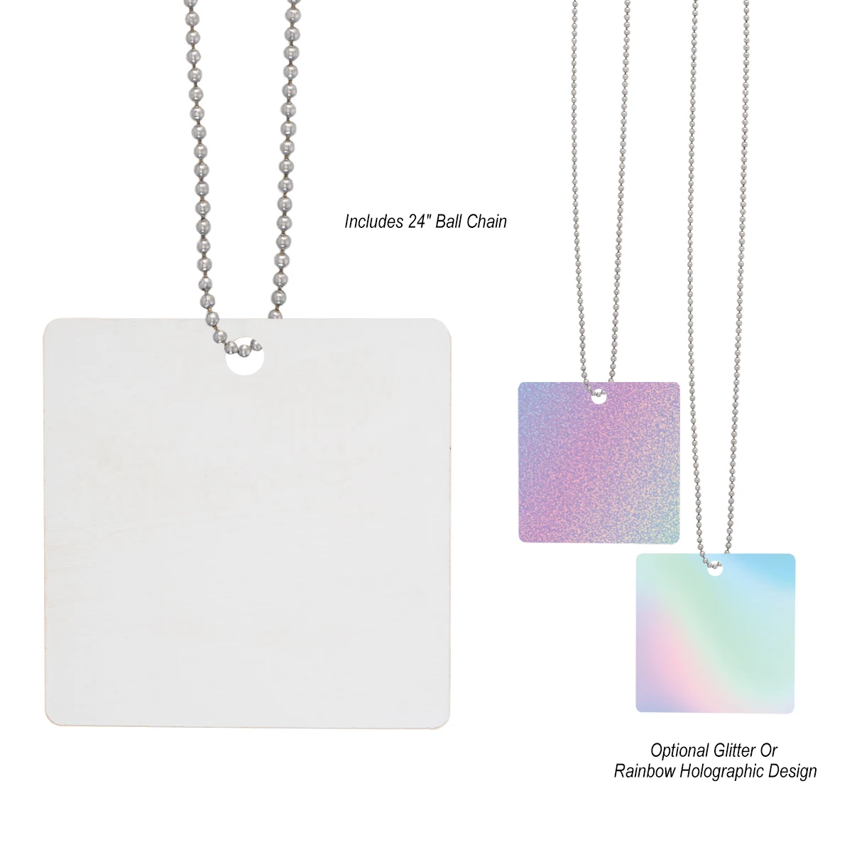 Acrylic Charm - Square
