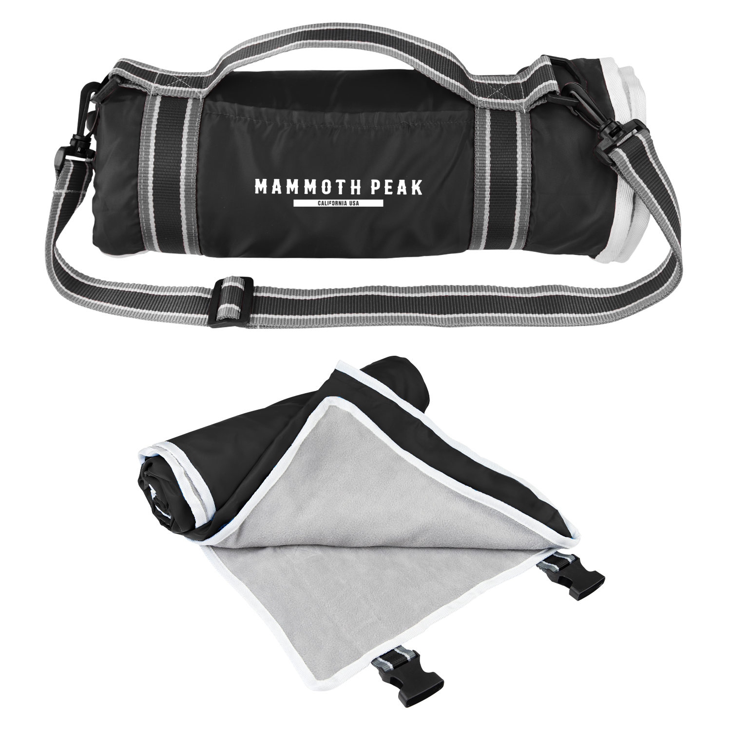 Riverside rPET Roll-Up Blanket With Carrying Handle