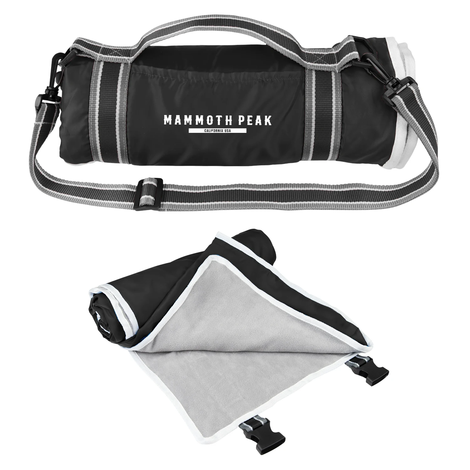 Riverside rPET Roll-Up Blanket With Carrying Handle