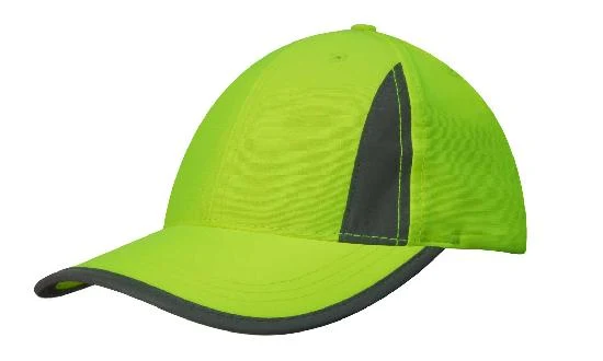 Hi-Vis Safety Cap with Reflective Inserts and Trim