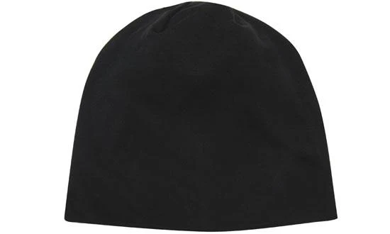 Rolled-Down Cotton Beanie