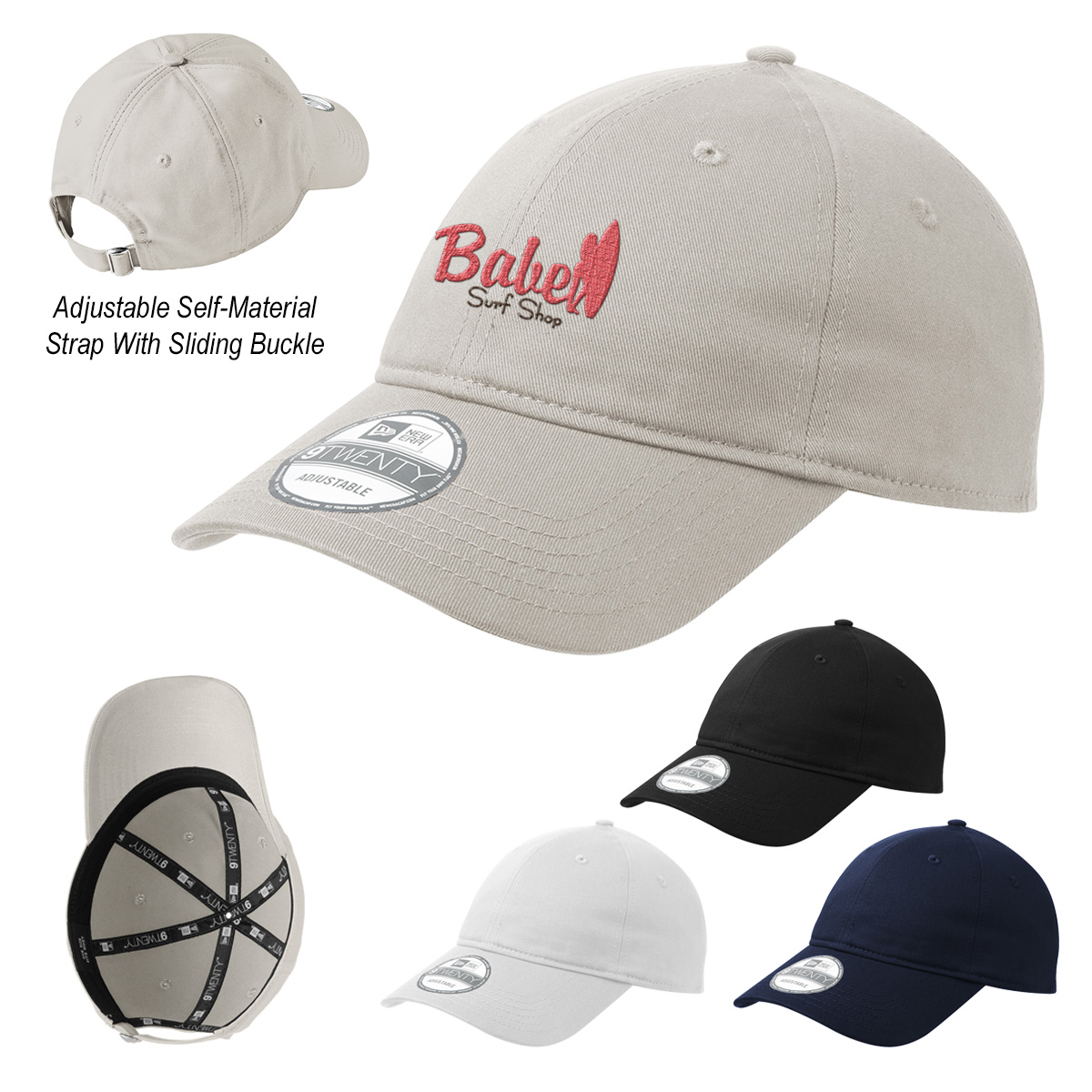 New Era® Adjustable Unstructured Cap