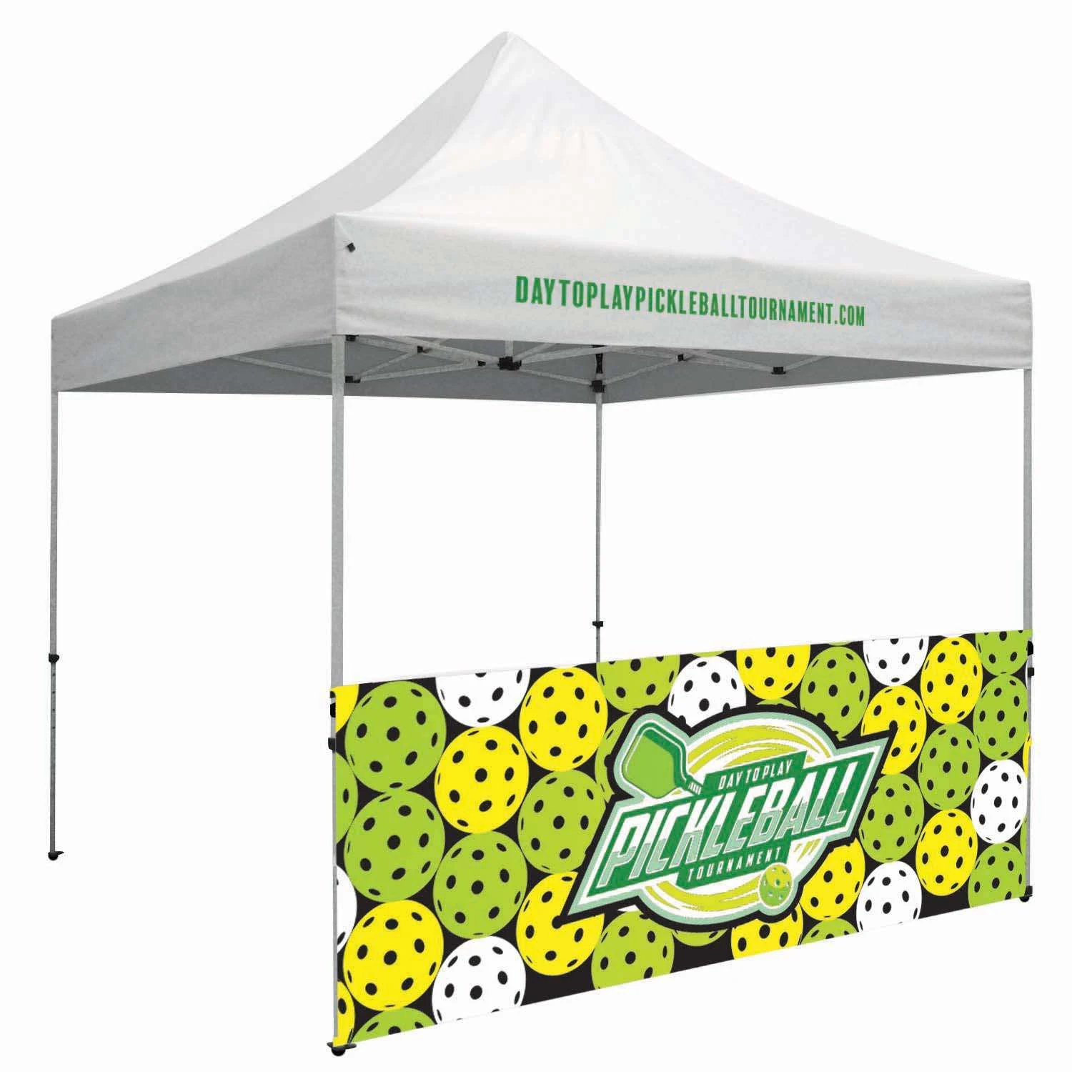 10' Deluxe/Economy Tent Half Wall Kit (Dye Sublimated, Single-Sided)