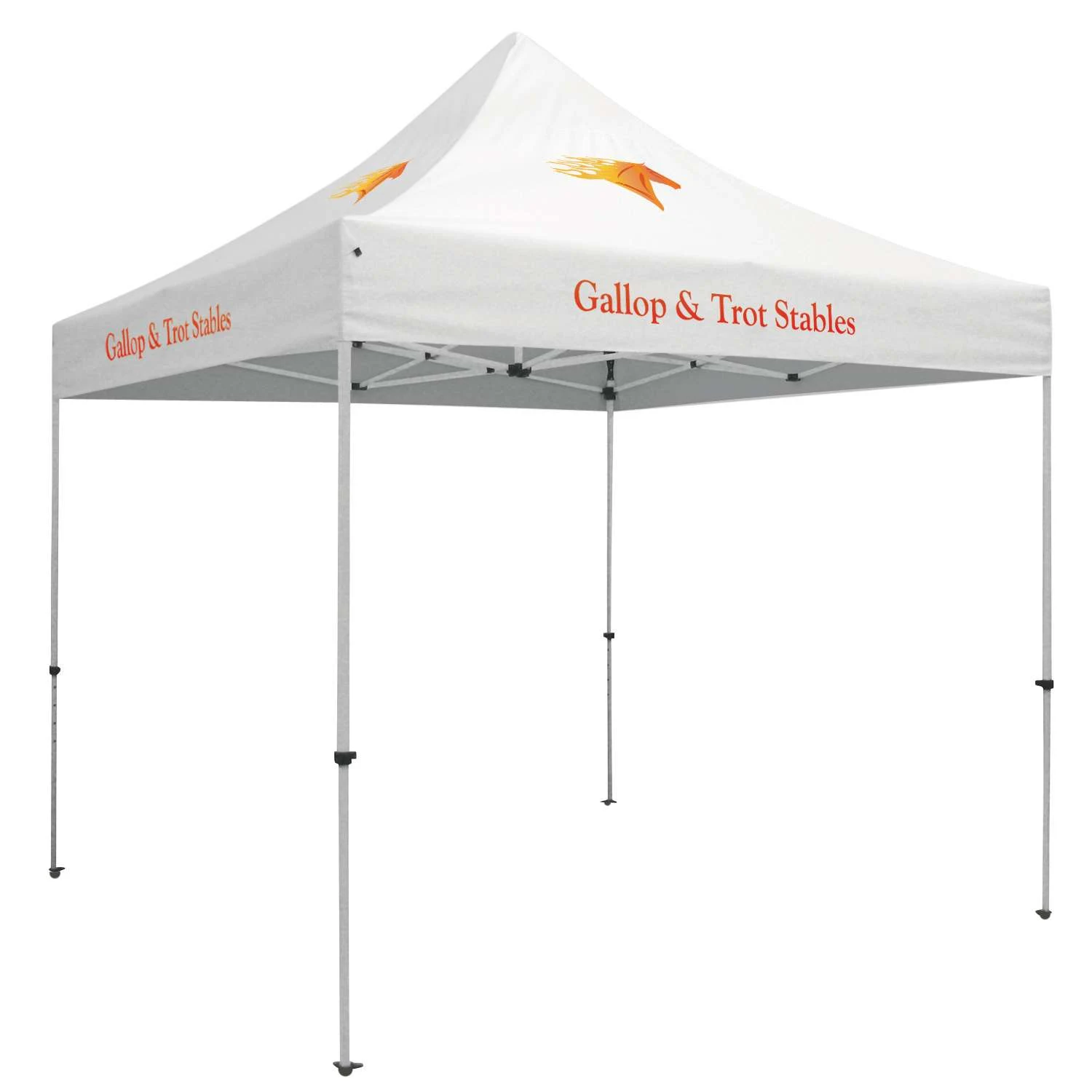 24-Hour Quick Ship Standard 10' Tent (Full-Color Imprint, 4 Locations)