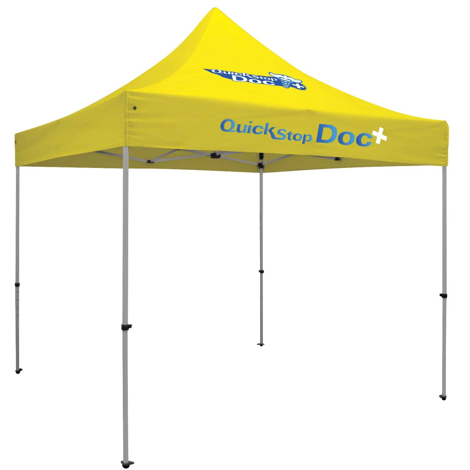 24-Hour Quick Ship Premium 10' Tent (Full-Color Imprint, 2 Locations)