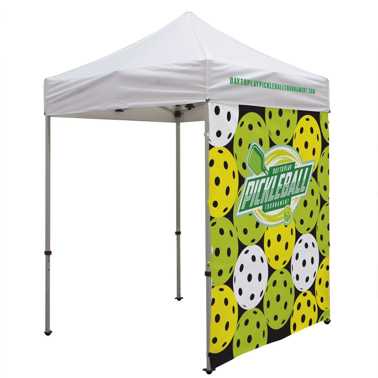 6' Tent Full Wall (Dye Sublimated, Single-Sided)