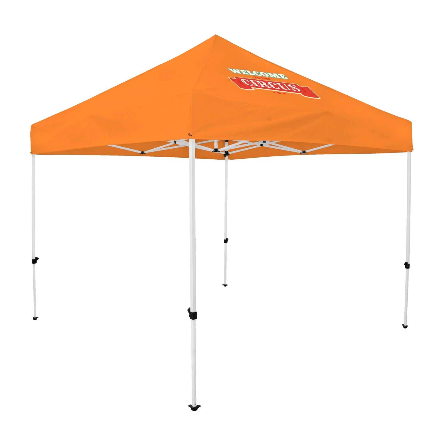 24-Hour Quick Ship Economy 10' Tent Kit (Full-Color Imprint, 1 Location)