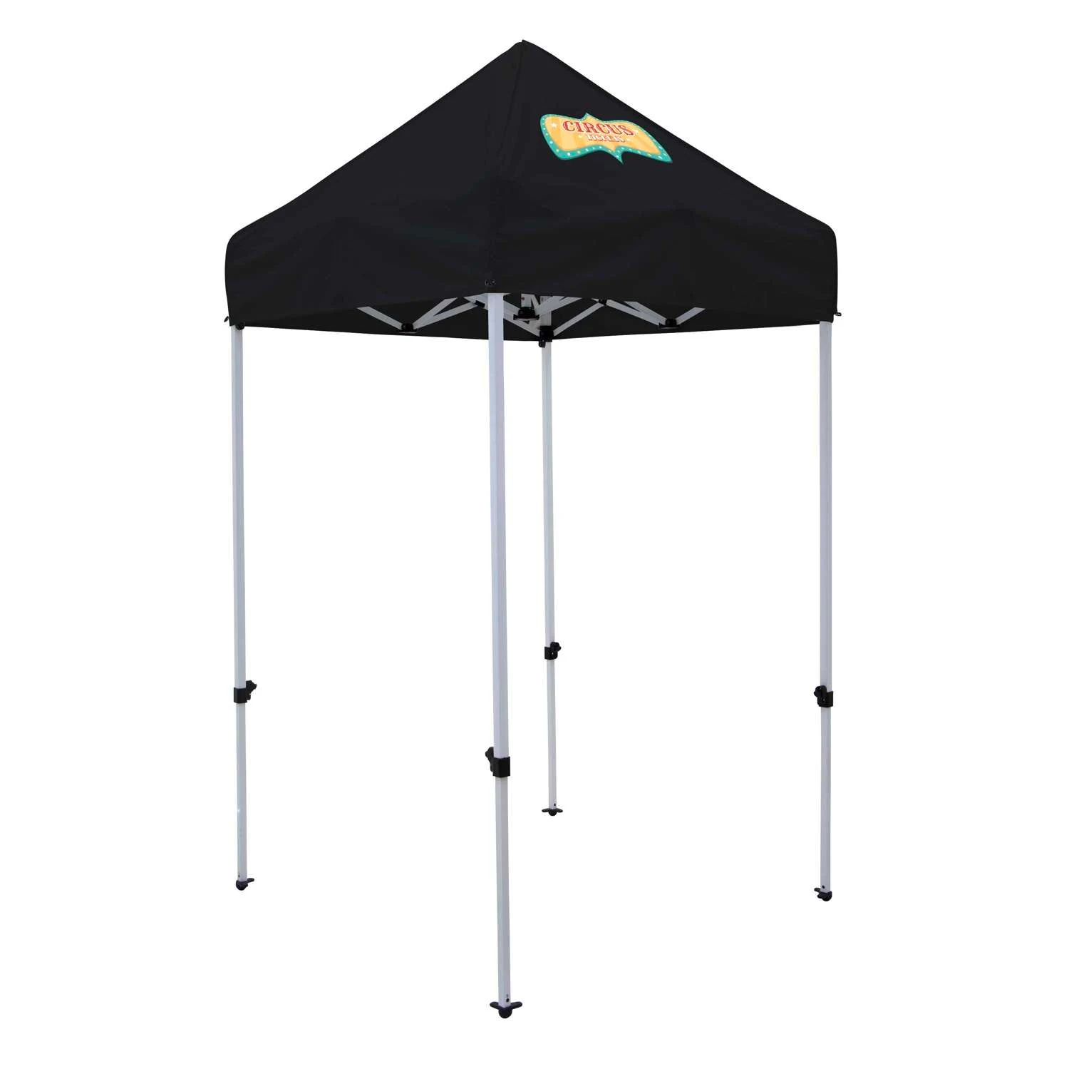 24-Hour Quick Ship Economy Plus 5' Tent Kit (Full-Color Imprint, 1 Location)