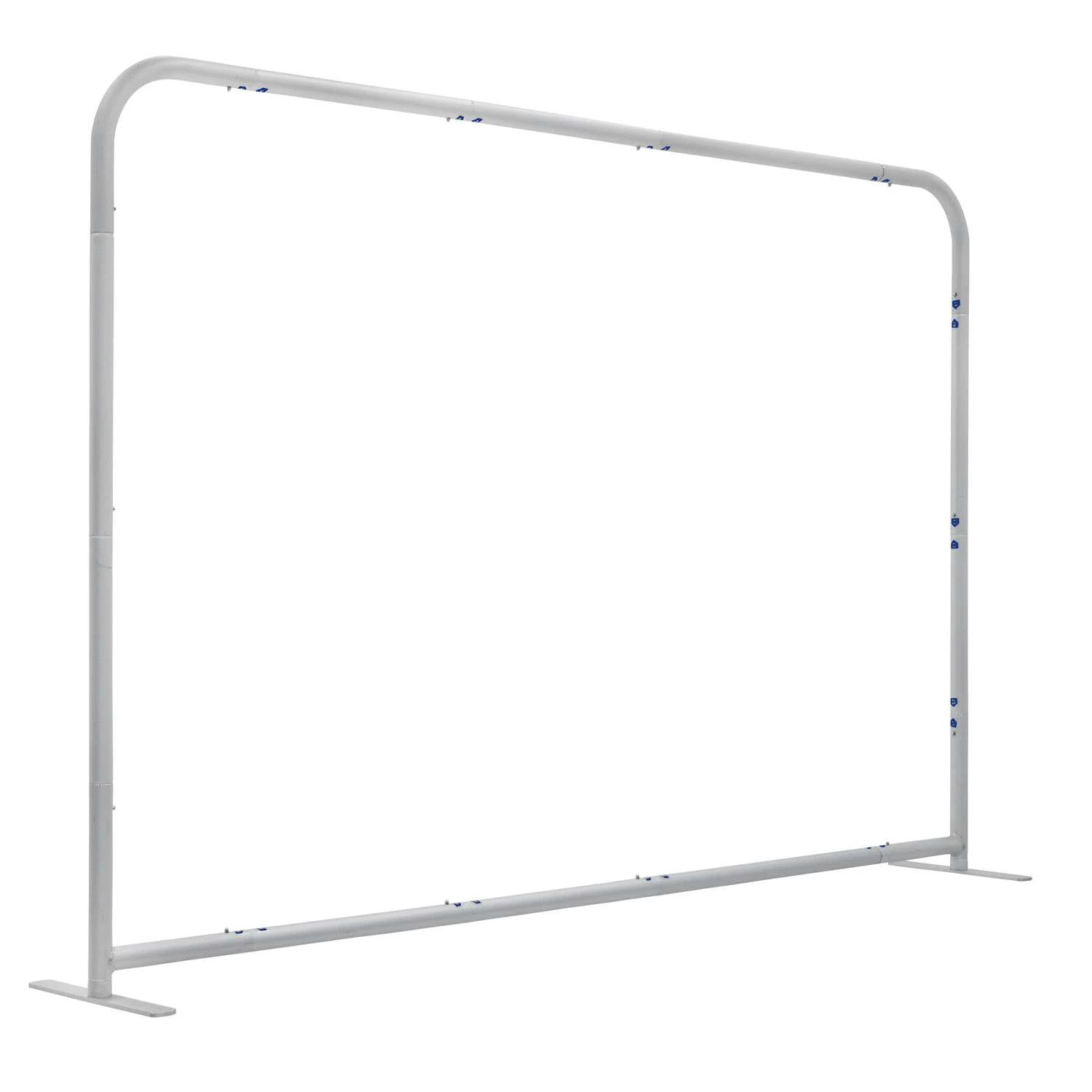 6'W x 4'H EuroFit™ Tabletop Straight Wall Hardware