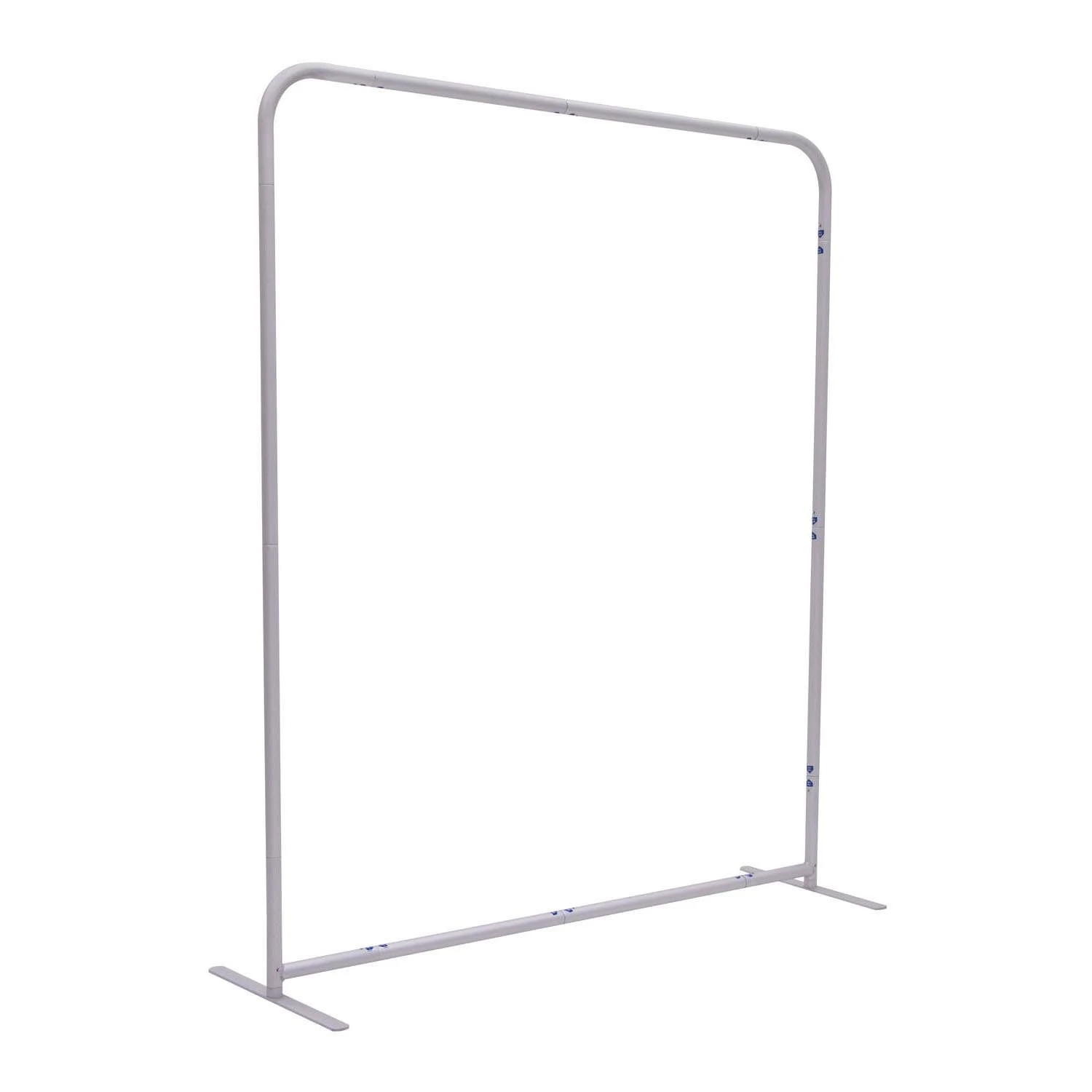 5'W x 72"H EuroFit™ Straight Wall Hardware